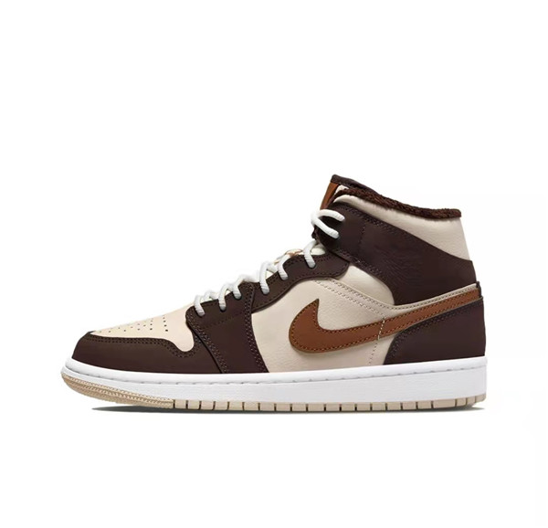 Men's Running Weapon Air Jordan 1 Brown Shoes 267 Men's Running Weapon Air Jordan 1 Brown Shoes 267